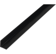 PVC - L profil, černý 15x15x1,2 mm, 2 m-thumb-0