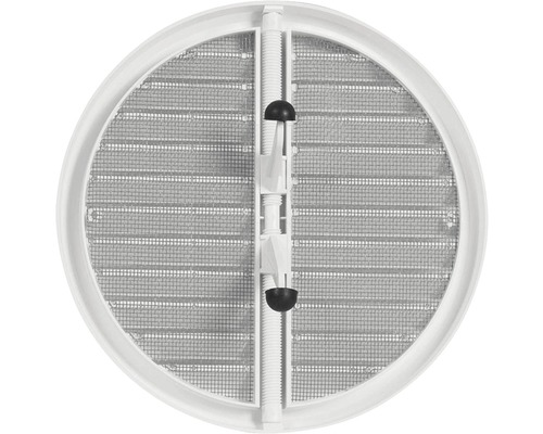 Kulatý průchod stěnou se sítí proti hmyzu