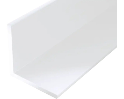 PVC - L profil, bílý 10x10x1 mm, 2 m-0
