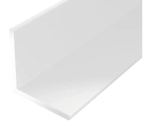 PVC - L profil, bílý 15x15x1,2 mm, 2 m PVC - L profil, bílý 15x15x1,2 mm, 2 m