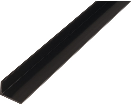 PVC - L profil, černý 25x20x2 mm, 2 m