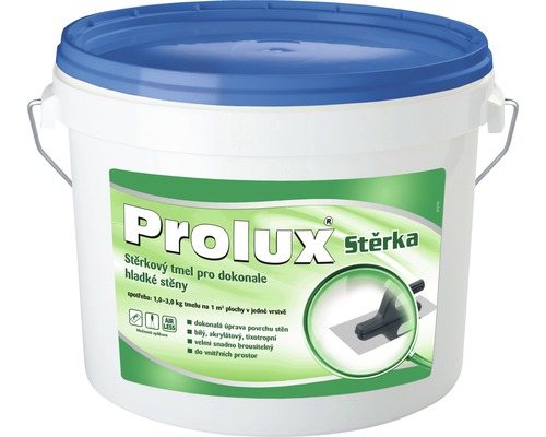 Stěrka Prolux 15kg Prolux tmel v kbelíku s modrým víkem