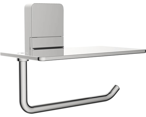 Držák toaletního papíru s poličkou