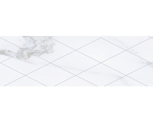 Dlažba imitace mramoru Velvet Brick geo blanco 11 x 33,15 cm