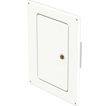 Bílá revizní dvířka pro vnitřní použití