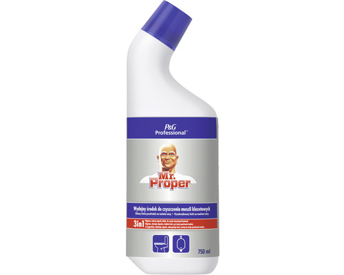 Čisticí prostředek na WC MR. PROPER 750 ml, 717210 Mr. Proper Professional čisticí prostředek na toalety, 750 ml láhev