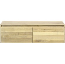 Spodní skříňka ze dřeva se dvěma zásuvkami