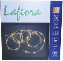Světelný řetěz Lafiora se 128 LED, délka 9,75 metru, stupeň krytí IP44 pro vnitřní i venkovní použití