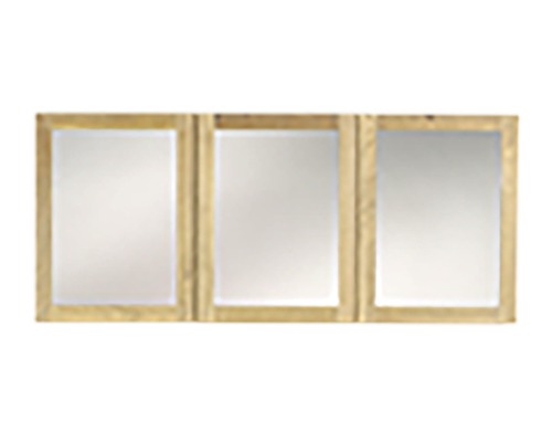 Zrcadlová skříňka Carvalho Rustico se 3 dvířky 70x160 cm