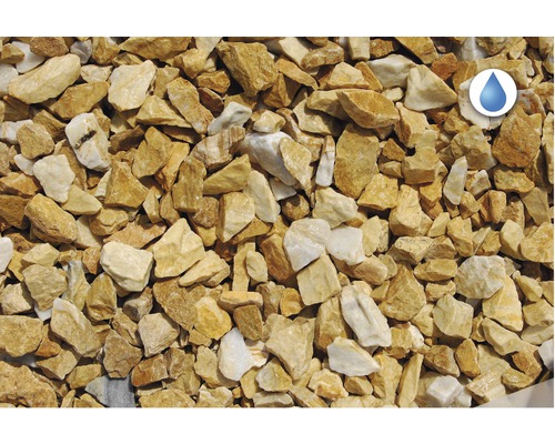 Detailní záběr dekorativního štěrku