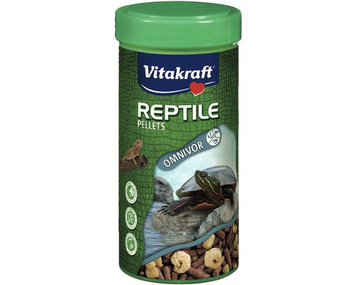 Krmivo pro vodní želvy Vitakraft Reptile Pellets 250 ml Vitakraft Reptile Pelety pro všežravé krmivo pro plazy