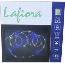 Světelný řetěz Lafiora se 128 LED a délkou 9,75 metru, vhodný pro vnitřní i venkovní použití