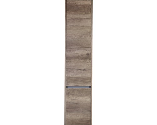 Koupelnová skříňka vysoká Sanox Dante nebraska oak 35 x 160 x 35 cm