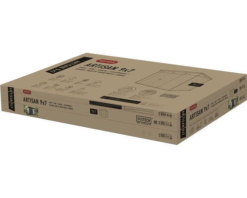 Zahradní domek Keter Artisan 9x7 v balení
