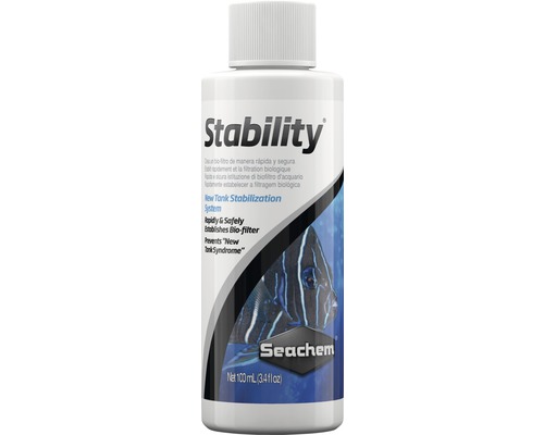 Seachem Stability koncentrát nitrifikační bakterie 100 ml Seachem Stability Systém bio filtru pro akvária 100 ml láhev
