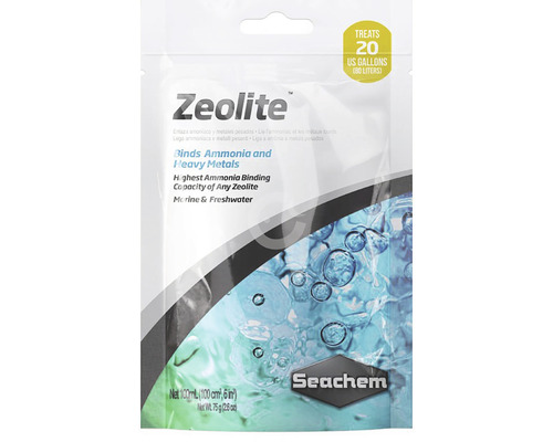 Seachem Zeolite vysokoporézní přírodní minerál 100 ml