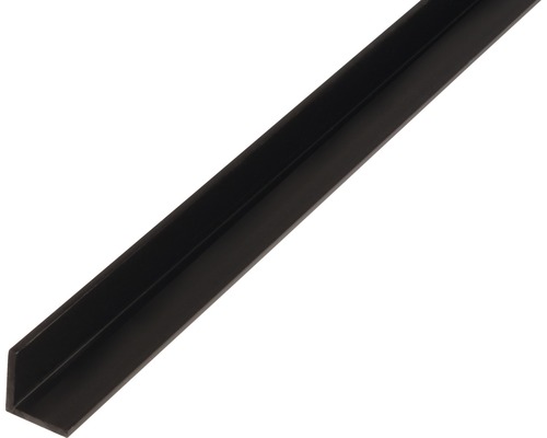 PVC - L profil, černý 10x10x1 mm, 1 m