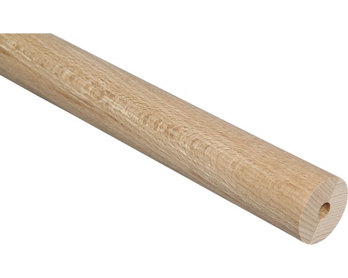 Kulatá dřevěná lišta s vrtáním