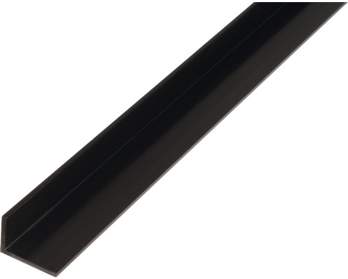 PVC - L profil, černý 25x20x2 mm, 1 m