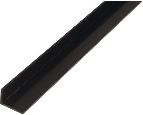 PVC - L profil, černý 30x20x3 mm, 1 m