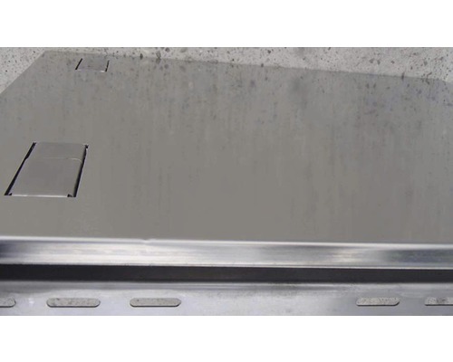 Nerezová záchytná vana s výřezy