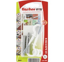 Fischer univerzální hmoždinka UX 8 x 50 R RH N, dva kusy, s šroubovacími háky a nylonovými hmoždinkami