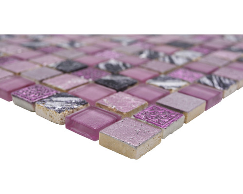 Mozaiková dlaždice se čtvercovými prvky v různých provedeních