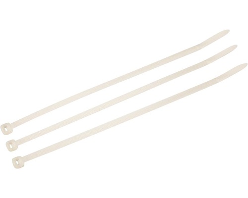 Stahovací páska SAPI, bílá, 250 x 3,5 mm