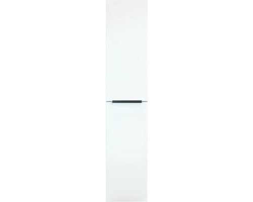 Koupelnová skříňka vysoká Sanox Pulse bílá vysoce lesklá 35 x 170 x 35 cm