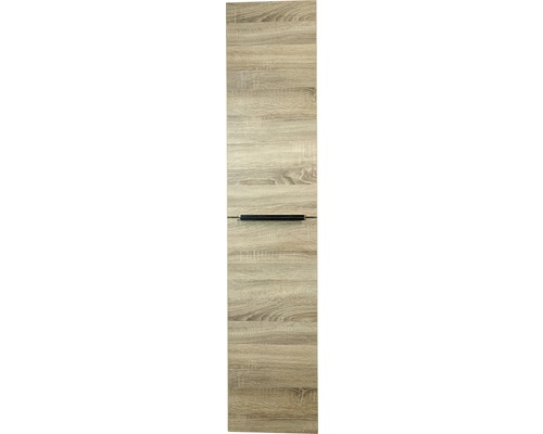 Koupelnová skříňka vysoká Sanox Pulse dub šedý 35 x 170 x 35 cm