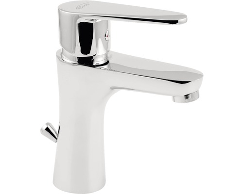 Umyvadlová baterie páková Novaservis Titania Fresh chrom s výpustí 96001,0 Páková umyvadlová baterie s odtokovou soupravou