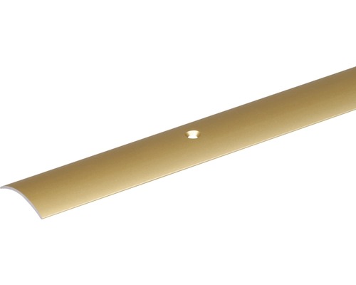 Alu přechodový profil, zlatý elox 40x1 mm, 1 m