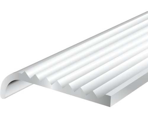 ALU - schodový profil, stříbrný elox 23x6,3x2 mm, 2 m