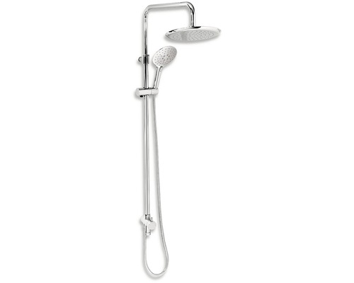Sprchový systém bez baterie s ruční a hlavovou sprchou Novaservis SET068,0