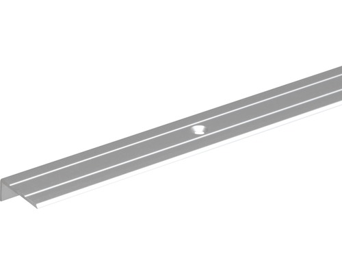 ALU - schodový profil, stříbrný elox 24,5x20x1,5 mm, 2 m