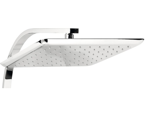 Čtvercová kovová hlavová sprcha