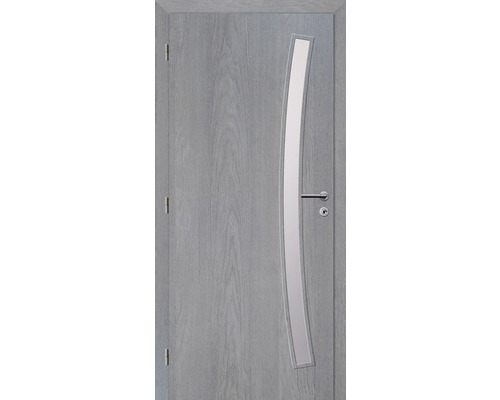 Interiérové dveře Solodoor Zenit 21 prosklené 80 L fólie earl grey (VÝROBA NA OBJEDNÁVKU)