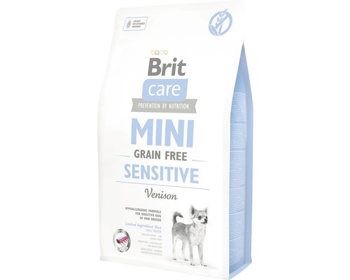 Granule pro psy Brit Care Mini Sensitive Grain Free 2 kg Brit Care Mini Grain Free Sensitive krmivo pro psy se zvěřinou