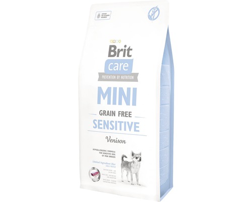 Granule pro psy Brit Care Mini Sensitive Grain Free 7 kg