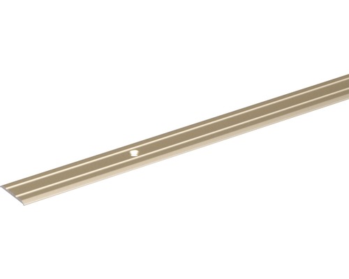 Alu přechodový profil zlatý elox 25x1,8 mm, 2 m
