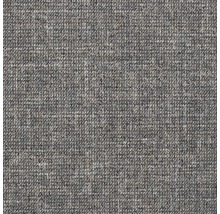 Detail šedého koberce s melírovanou texturou