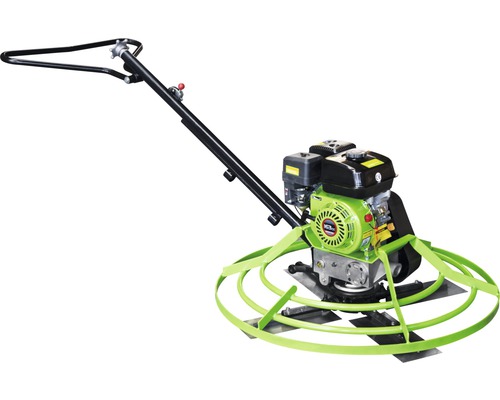 Hladička betonu s motorem a rukojetí