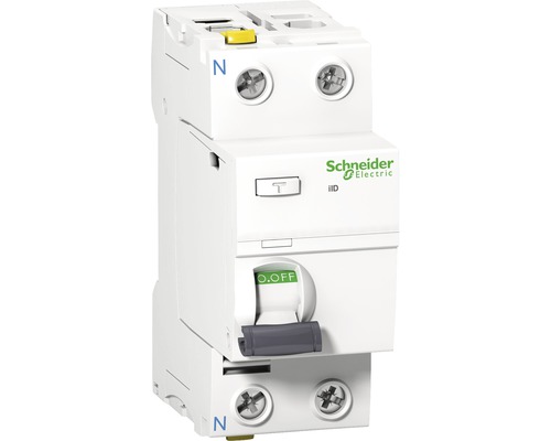 Proudový chránič Schneider Electric A9Z11225 2P 25A/30mA, iID, 10KA Proudový chránič od společnosti Schneider Electric