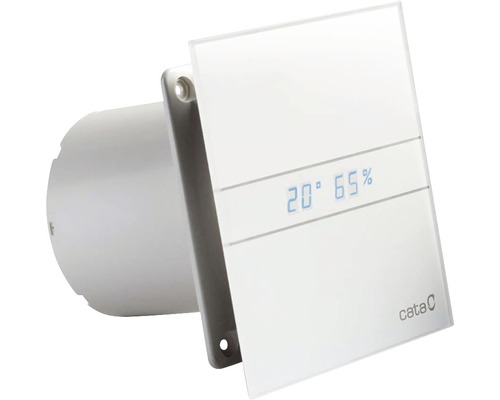 Ventilátor CATA e100 GTH bílý s časovačem, displejem a funkcí mikroventilace