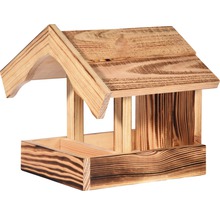 Dřevěný krmítko pro ptáky