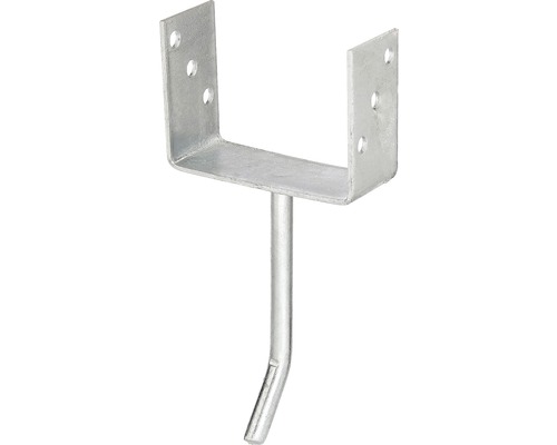 Kotva sloupku k zabetonování s tvarem U