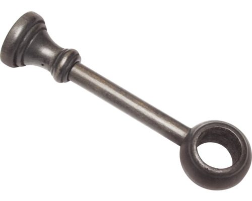 Držák záclonové tyče z kovu