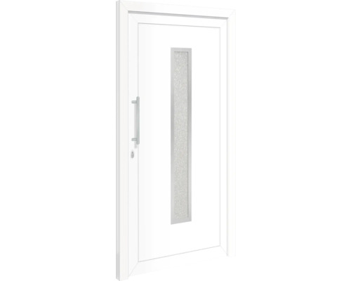 Víceúčelové dveře plastové Alabama II bílé 2000 x 1000 mm levé