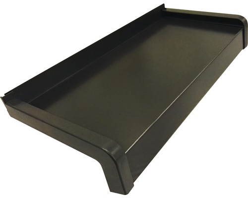 Parapet venkovní hliníkový 165 x 600 mm, hnědý, vč. příslušenství Parapet venkovní hliníkový 165 x 600 mm, hnědý, vč. příslušenství