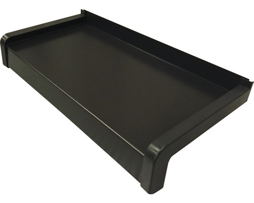 Černá záchytná vana z plastu